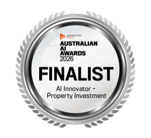 Australian AI Awards 2026 Finalist, AI Innovator, Property Investment